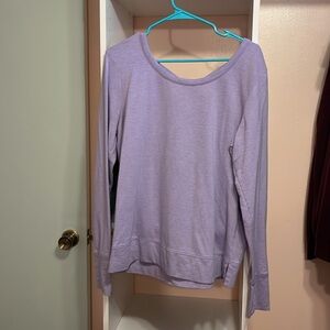 Old Navy Woman’s size large -open/crossed back light wear long sleeve shirt